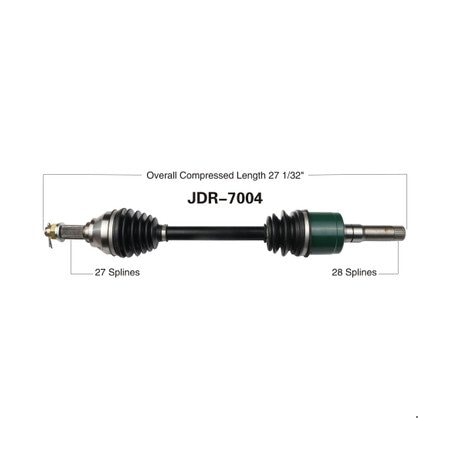 Wide Open OE Replacement CV Axle for GATOR REAR XUV620i/850D 07-10 JDR-7004